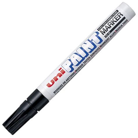 Paint Marker Uniball Px Medium Bullet Mm Black Skout