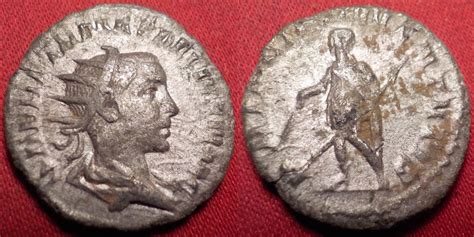 HERENNIUS ETRUSCUS AR Silver Antoninianus Prince Of The Youth