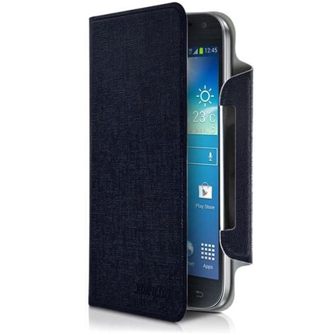 Housse Etui à Rabat Universel S Couleur Bleu pour smartphone Archos 40