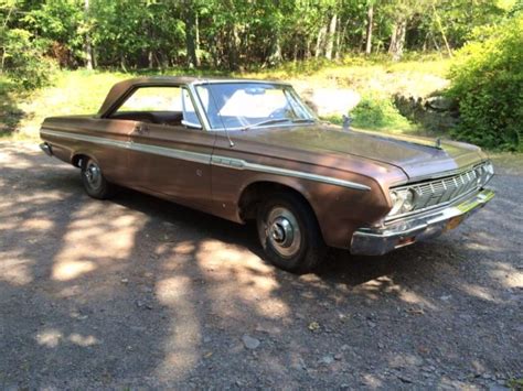 1964 Plymouth Sport Fury 2 Door Hardtop Coupe All Original Classic