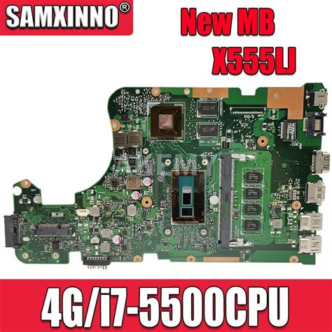 لوحة أم للكمبيوتر المحمول X555LJ LVDS MAIN BD 4G i7 5500CPU AS 2GB GPU