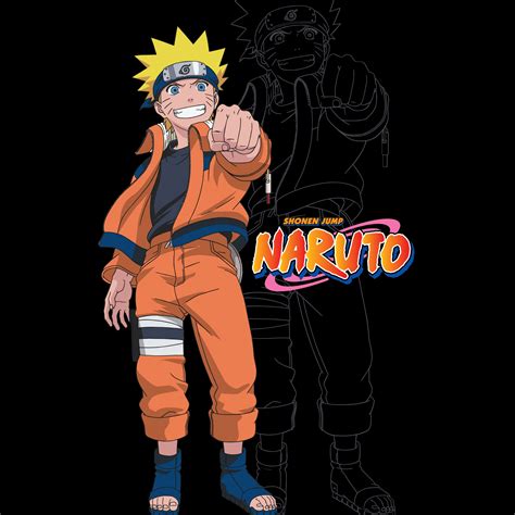 Naruto Uzumaki Wallpaper 4k Black Background 5k