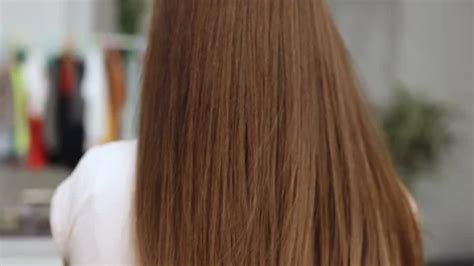 Sexy Brunette Model Girl With Healthy Ha Stock Video Pond5