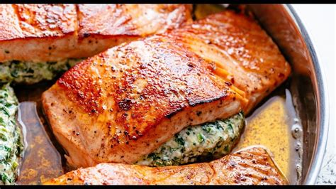 Spinach Stuffed Salmon Meal Studio