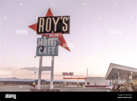 Roy S Cafe Motel And Garage Route 66 Amboy California USA North