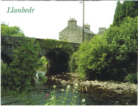 Llanbedr Colour Postcard Showing Llanbedr A Village In Th Flickr