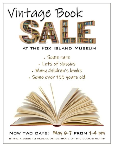 Vintage Book Sale – Fox Island Historical Society