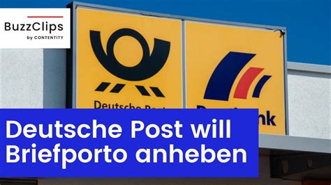 Deutsche Post Beantragt Briefportoerh Hung Youtube