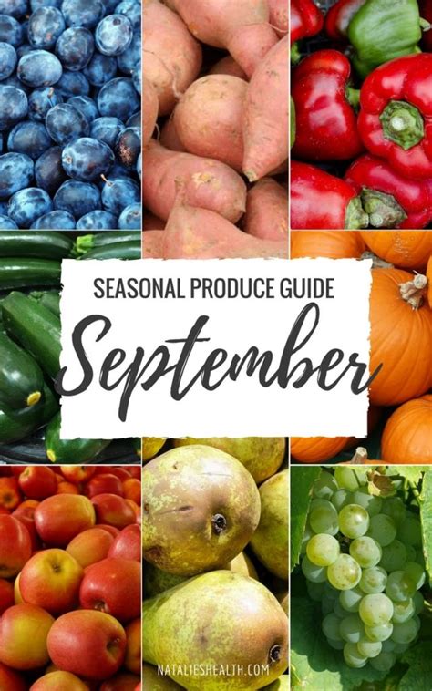 What S In Season September Produce Guide With Recipes