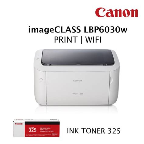 CANON imageCLASS LBP6030w Laser Printer (Black, A4, Wifi, Print Only)