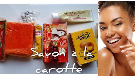 Savon Claircissante La Carotte Et Au Glutatione Savonlarissa