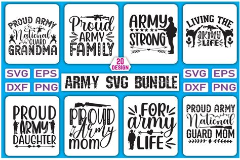 Army Svg Bundle Bundle · Creative Fabrica