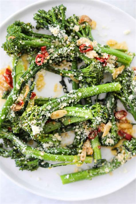 Broccolini With Calabrian Chilis And Garlic Craving California