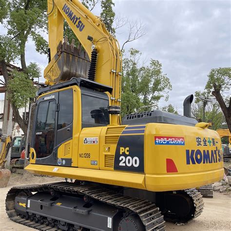 High Quality Used Komatsu Pc200 8 20t 1 Cubic Meter Bucket Capacity Second Hand Excavator