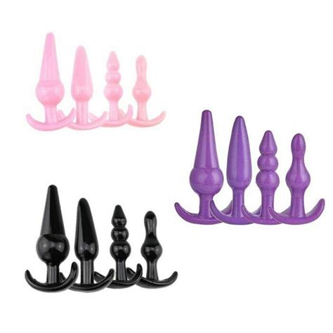 Kit De Plug Anal Em Silicone Lolla Sex Shop Online Tudo Para Sa De