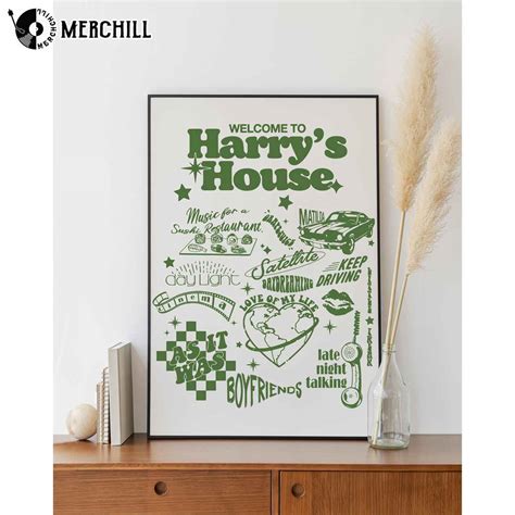 Harry Style Harry's House Poster Gifts for Harry Styles Fans - Happy ...