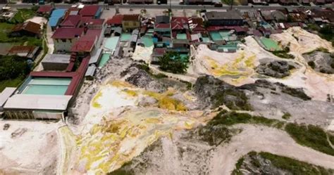 Hot Geothermal Spring Sipoholon Hot Spr Stock Video Pond