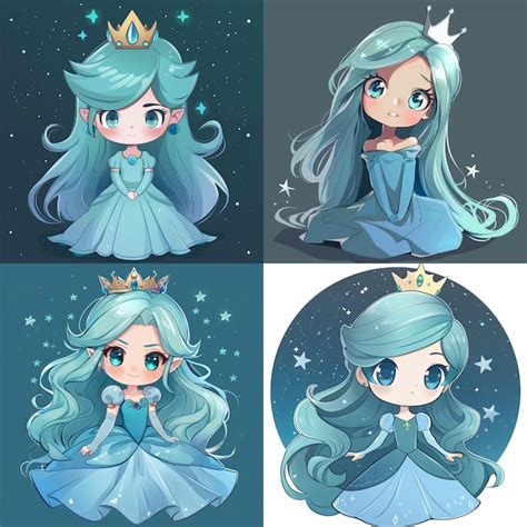 Princess Rosalina Premium Ai Generated Vector