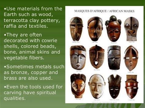 African masks