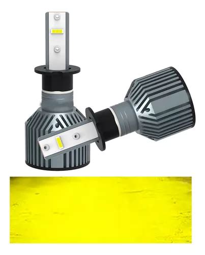 Luces Mini Turboled Canbus Csp H3 Amarillo Sosegur