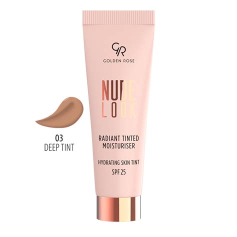 Make Up Golden Rose Nude Look Radiant Tinted Moisturiser