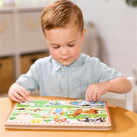 Melissa Doug Holzpuzzle Mit Sound Sortiert Smyths Toys Sterreich