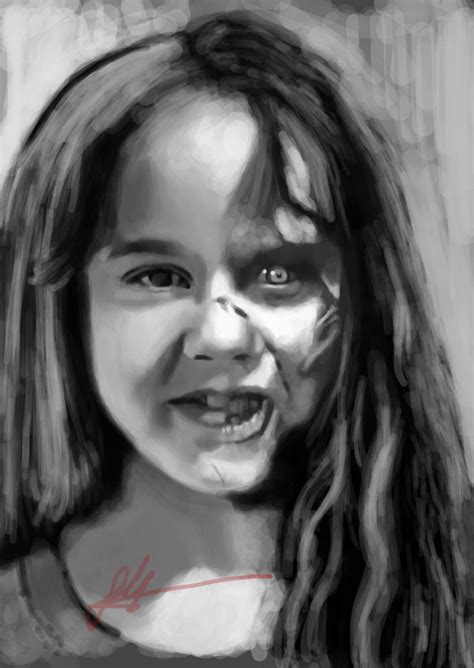 Regan Exorcist digital Painting #horror #Exorcist #draw #Paint #Pazuzu ...