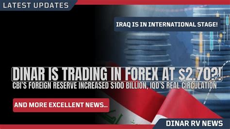 Iqd Stronger Than Dinar Trading Live In Forex Iraq Dinar Rv