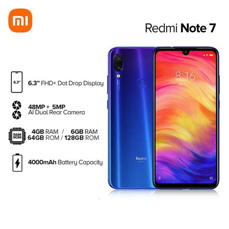 Redmi Note Gb Ram Gb Rom Octa Core Ghz Shopee Philippines