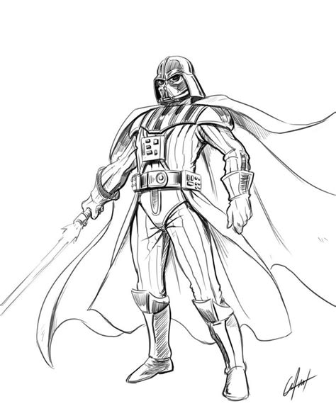 Ways To Draw Darth Vader Learn To Draw Darth Vaders Helmet And Full