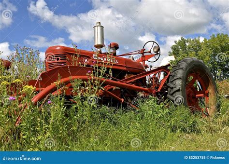 Farmall H With A Front End Loader Editorial Image Image Of Memories