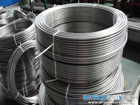 Astm A A Tp L Seamless Stainless Steel Coiled Tubing China