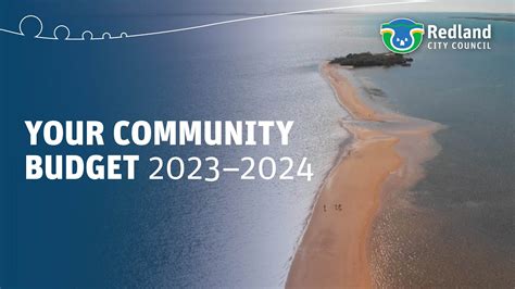 Redland City Council Budget 2023 2024 Your Community Budget YouTube