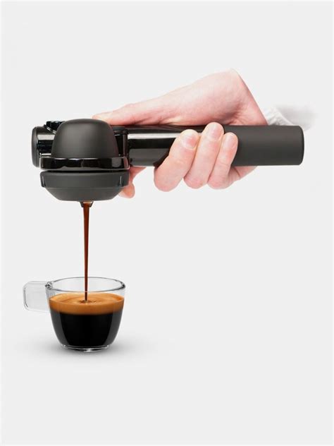 The Worlds First Handheld Espresso Maker Handpresso Shopi Go