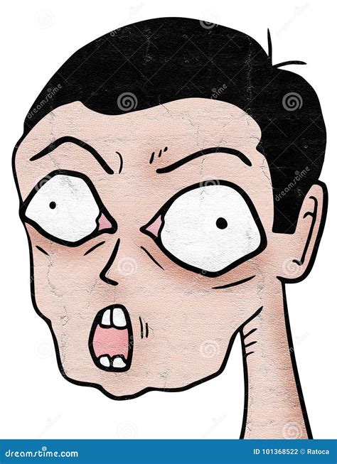 Funny cartoon character stock illustration. Illustration of style ...