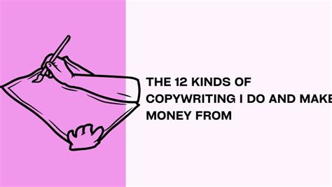 The 12 Kinds Of Copywriting I Do And Make Money From Unleash Cash