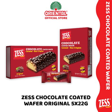 Zess Chocolate Coated Wafer Tray Shopee Malaysia