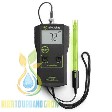 Medidor De PH Milwaukee MW100 PRO Huerto Urbano Grow