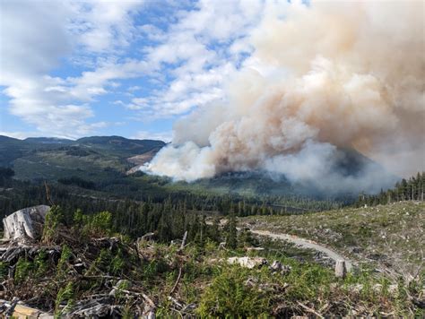 Vancouver Island Wildfire Growing Citynews Vancouver