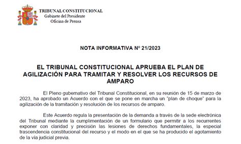 Themis On Twitter Rt Tconstitucione El Tribunal Constitucional