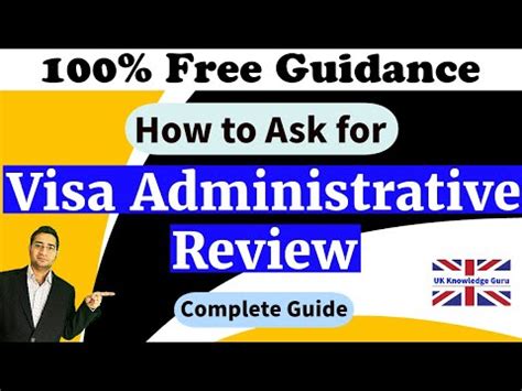 Uk Visa Administrative Review A Step By Step Guide Youtube