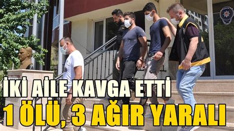 Manisa da iki aile kavga etti 1 ölü 3 ağır yaralı Haber Ekspres