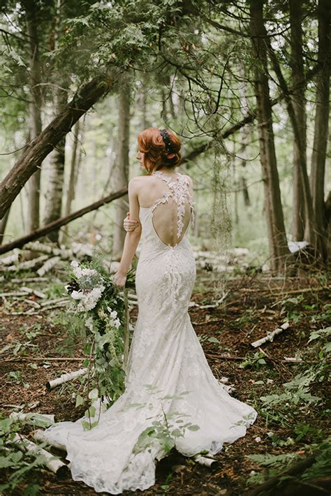 Enchanted Forest Wedding Gown