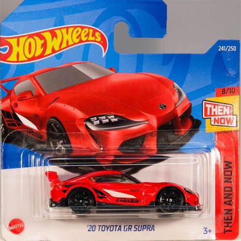 Hot Wheels Toyota Gr Supra Then And Now Etsy
