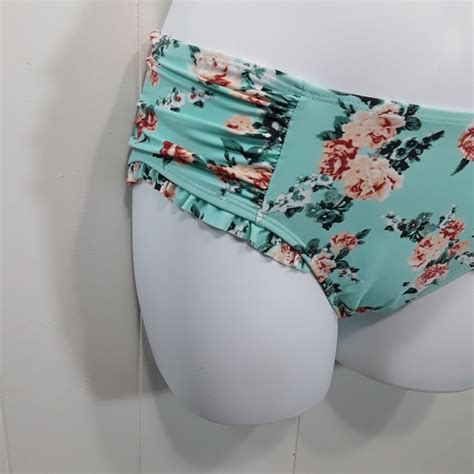 Hot Topic Swim Hot Topic Bow Back Floral Bikini Bottom Poshmark