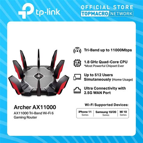 Tp Link Archer Ax Next Gen Tri Band Gaming Router