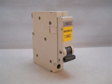 Square D Qoe Mcb Single Pole Qwikline Breaker Type B A