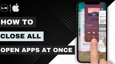 How To Close All Open Apps On Iphone Tutorial Youtube