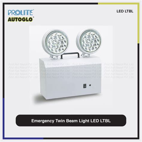 Prolite Emergency Light Twin Head