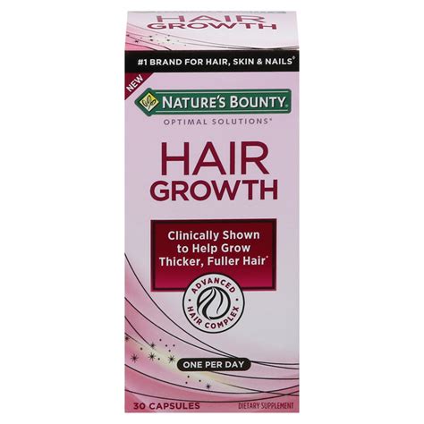 Save on Nature's Bounty Hair Growth Capsules Order Online Delivery | Stop & Shop